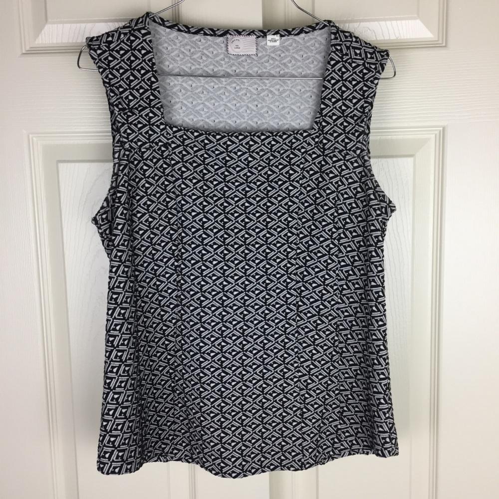Anthropologie Postmark Square Neck Career Casual